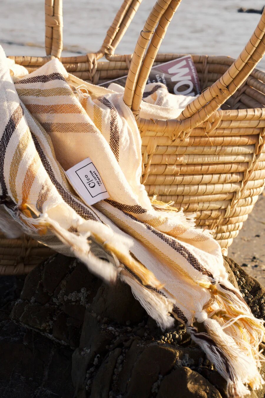 Drap de plage /Fouta Karapinar