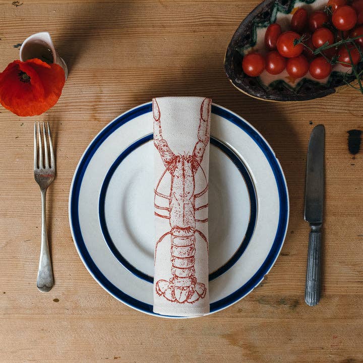 Serviette de table imprimée