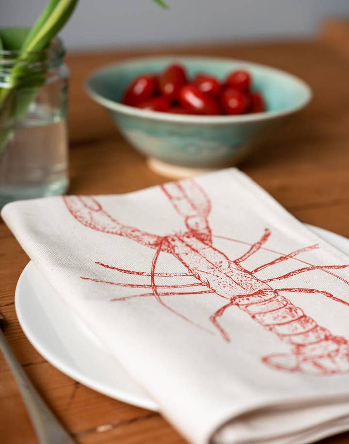 Serviette de table imprimée