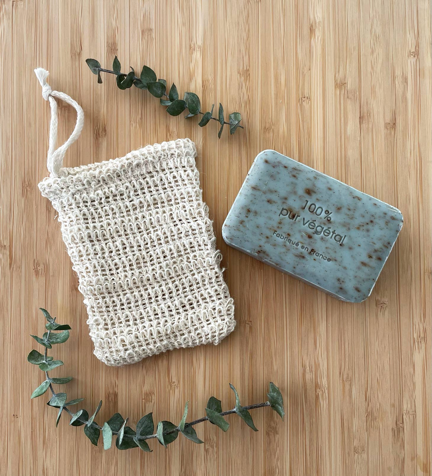 Filet à savon en sisal