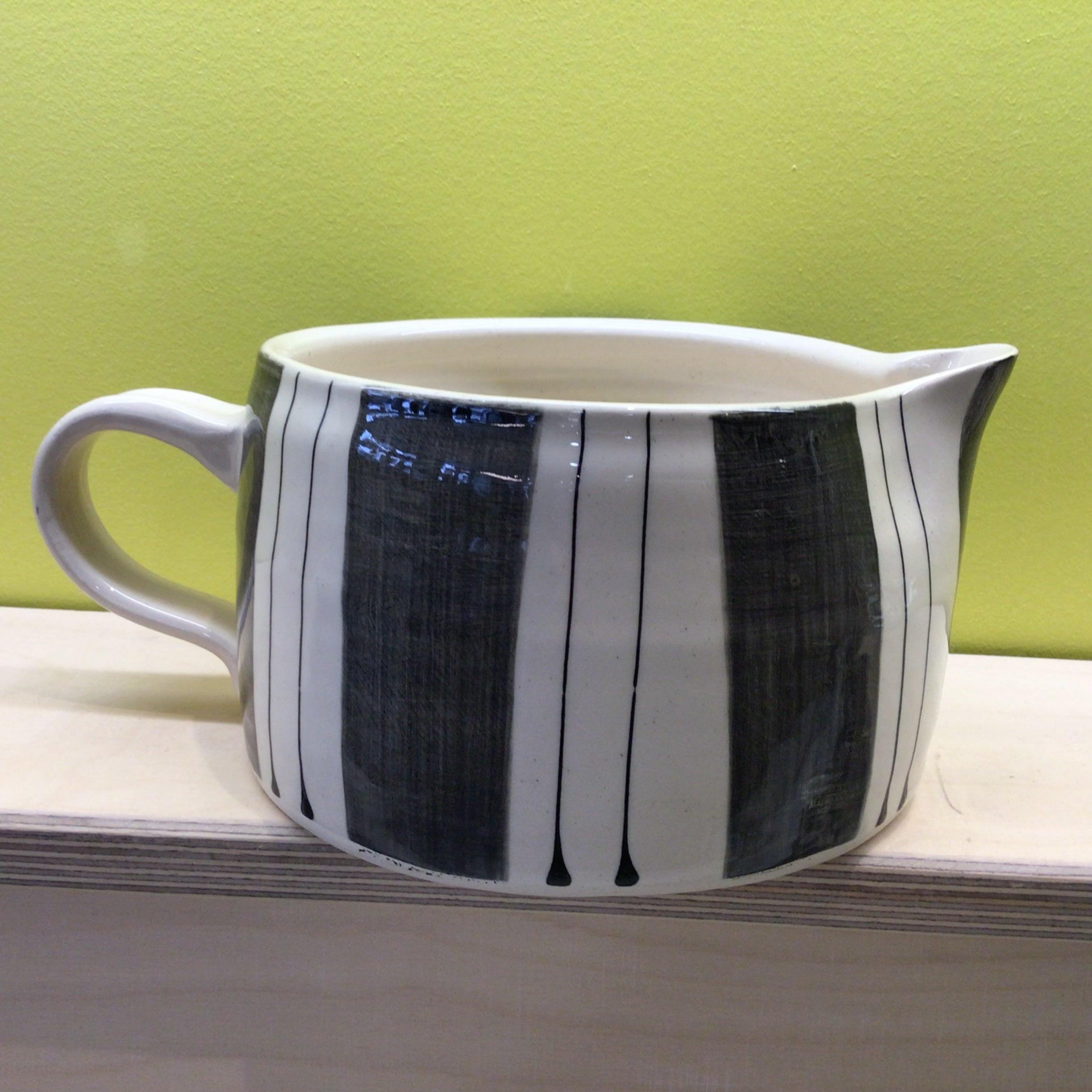 Cruche basse Banded Studio