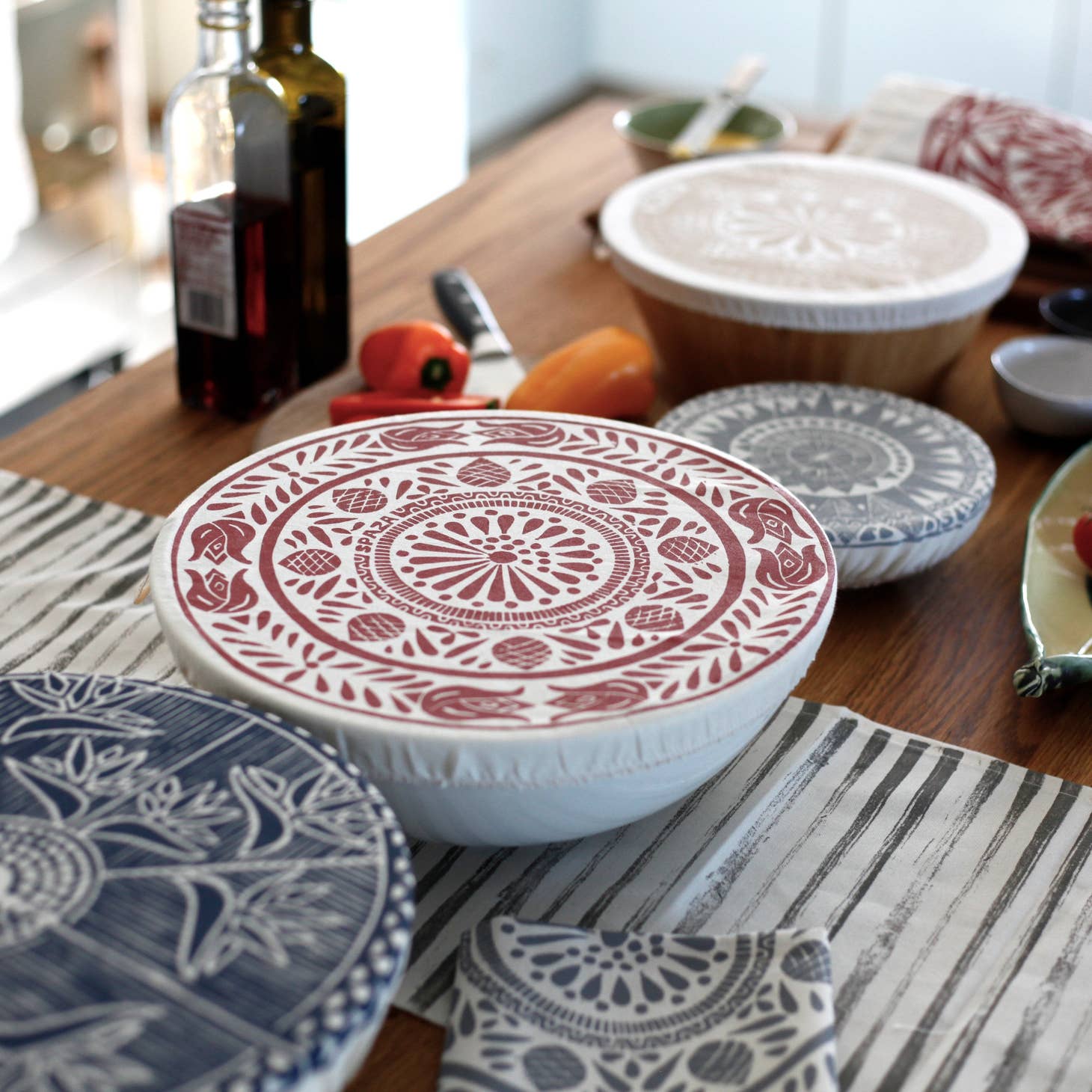 Food lids (L) - set of 3