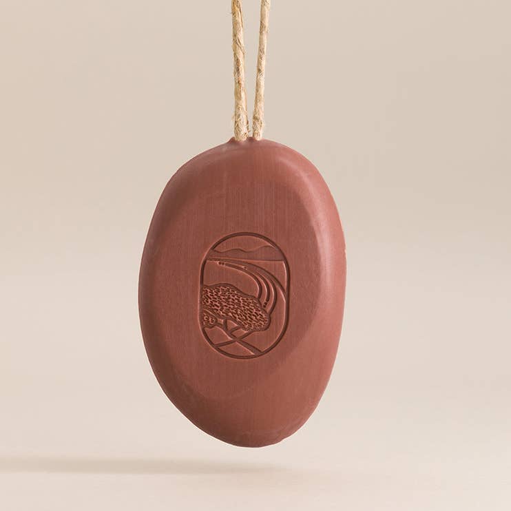 Savon Galet sur corde