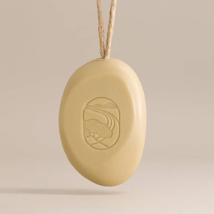 Savon Galet sur corde