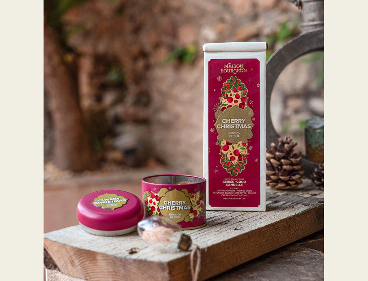 Cherry Christmas herbal tea