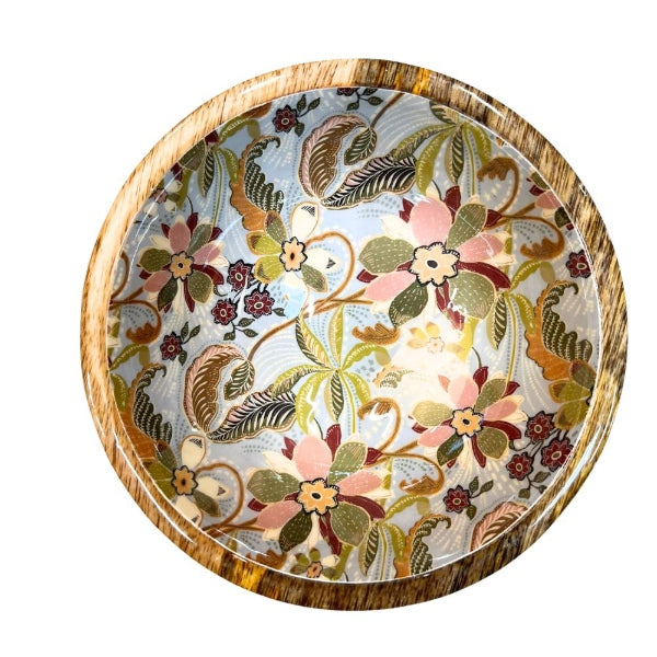 Saladier en manguier laqué (25 cm)