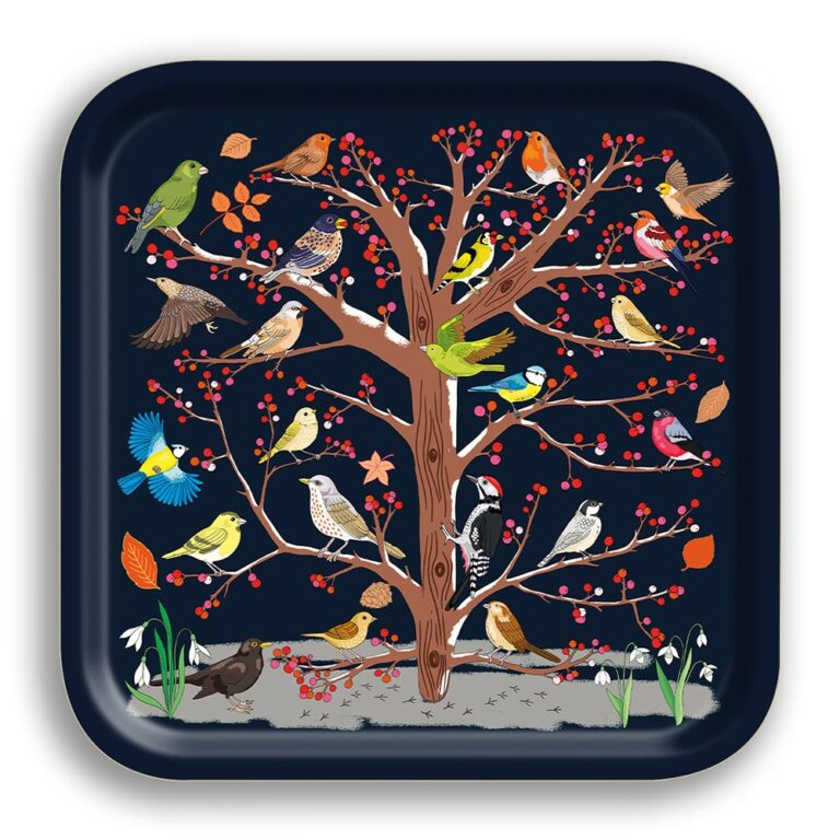 Plateau Carré "Oiseaux d&