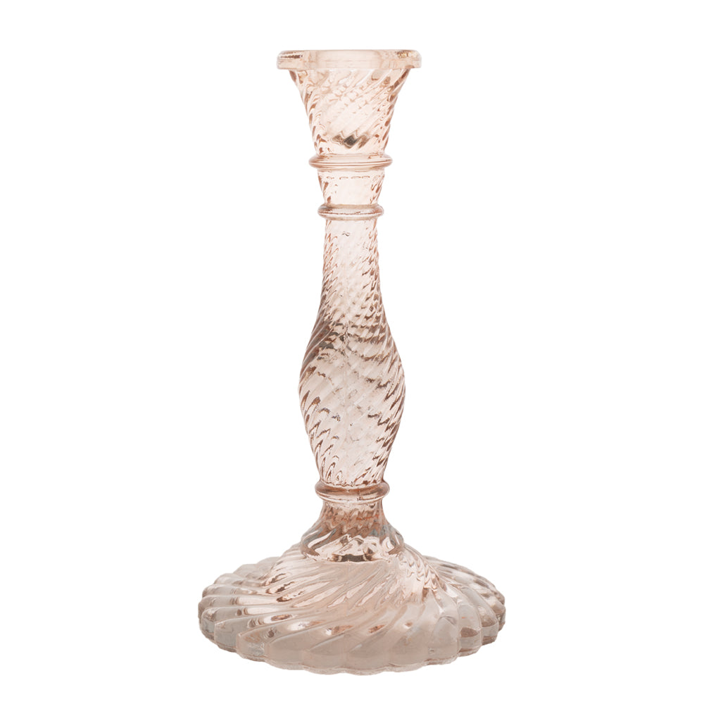 Mini pale green candle holder