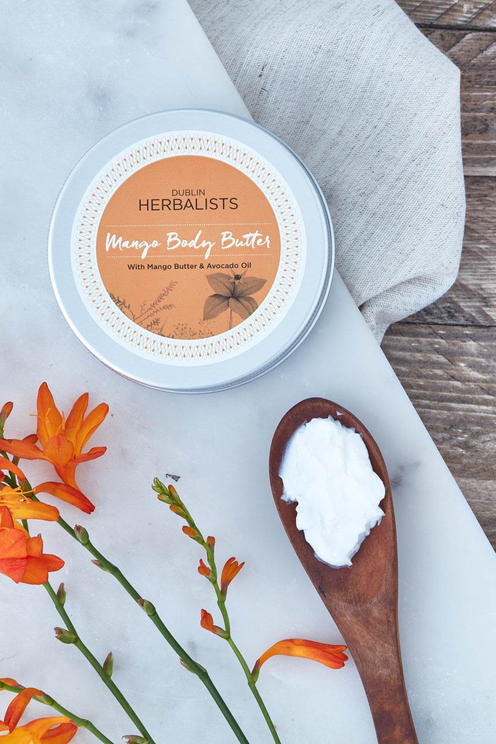 Body cream with shea butter