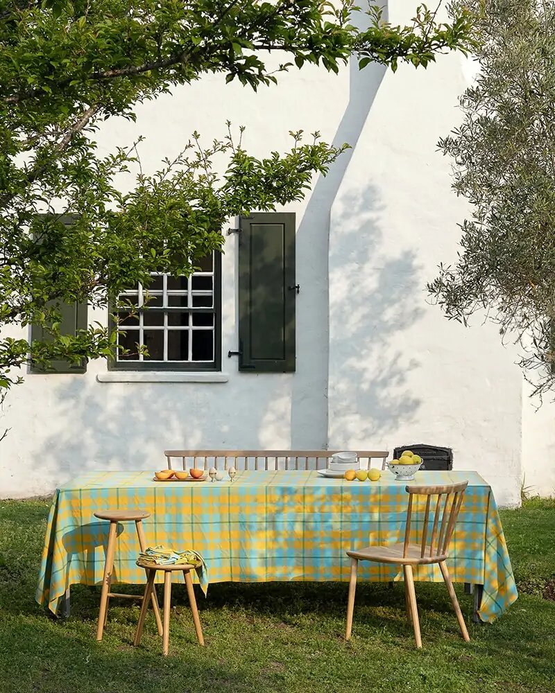 Checkered Tablecloth