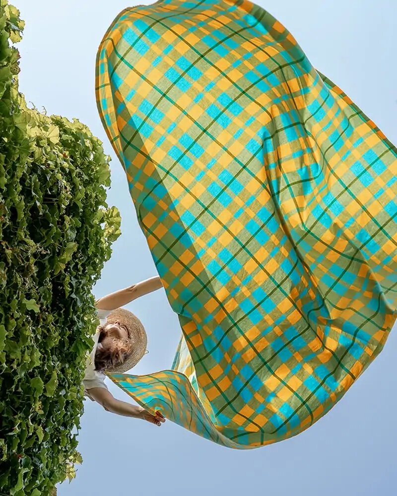 Checkered Tablecloth