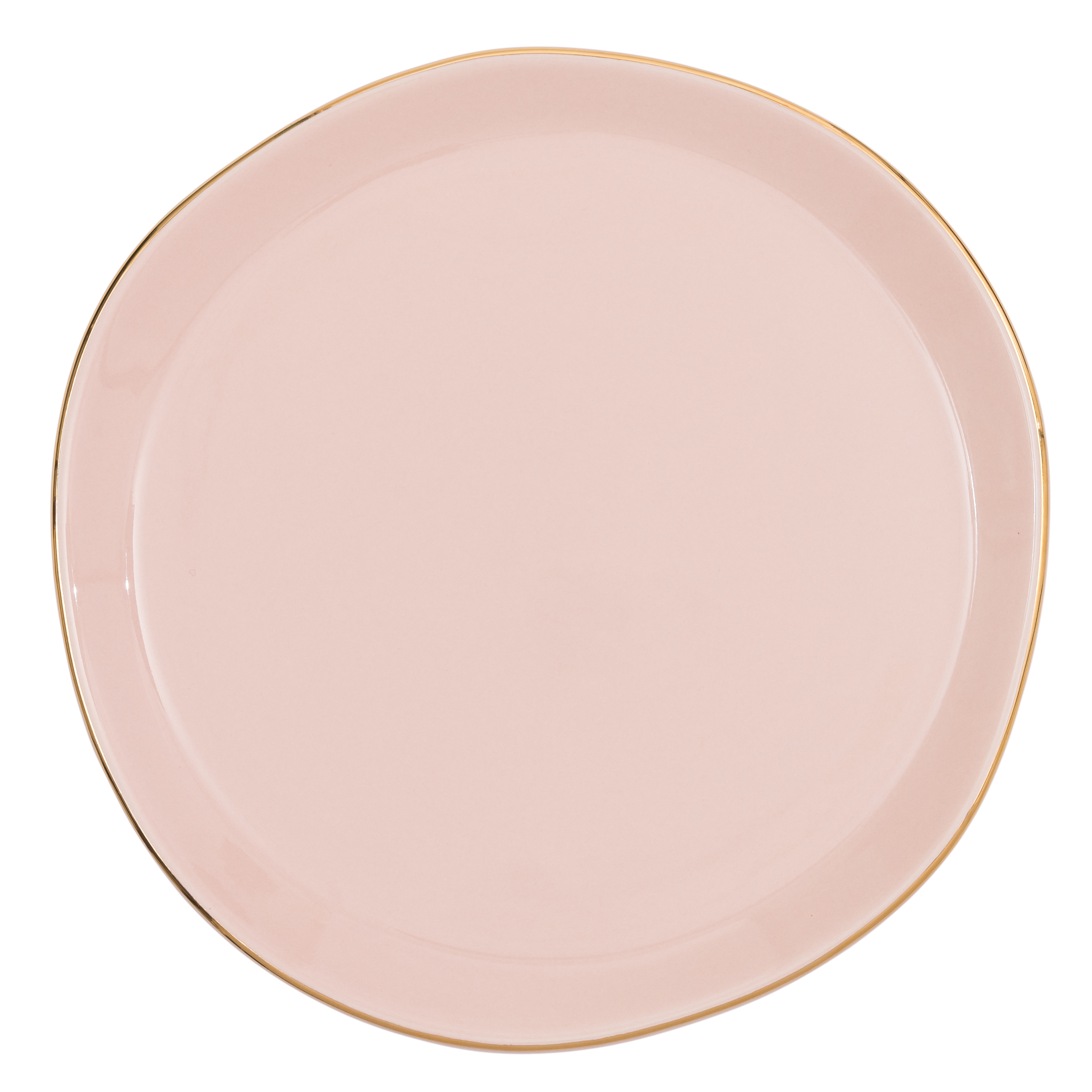 Good Morning white saucer