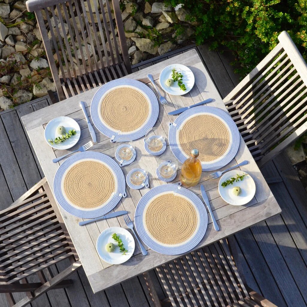 Set de table rond en corde (M)