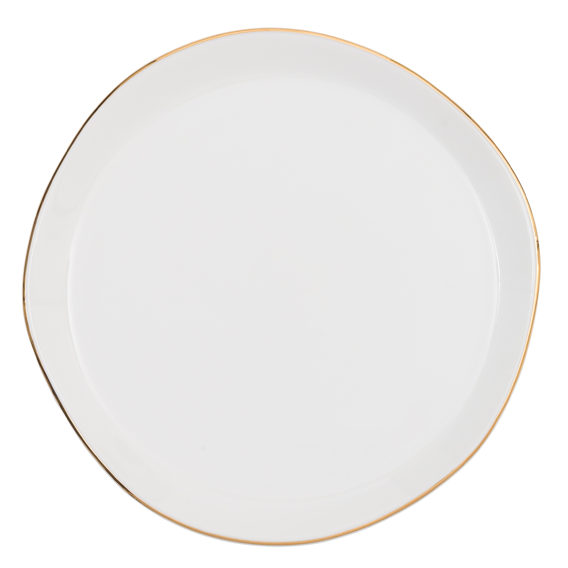 Good Morning white saucer
