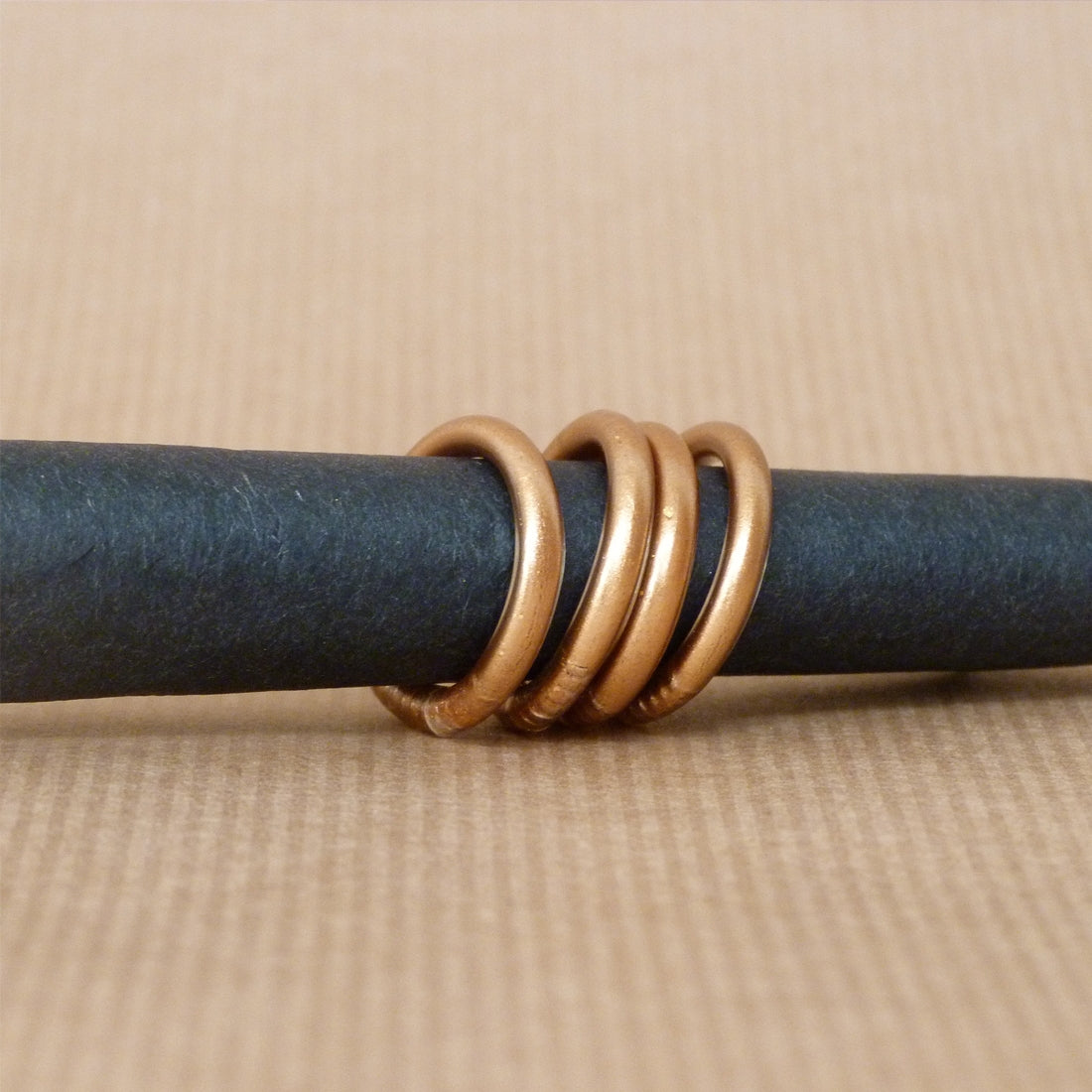 Gold / silver / copper Buddhist ring