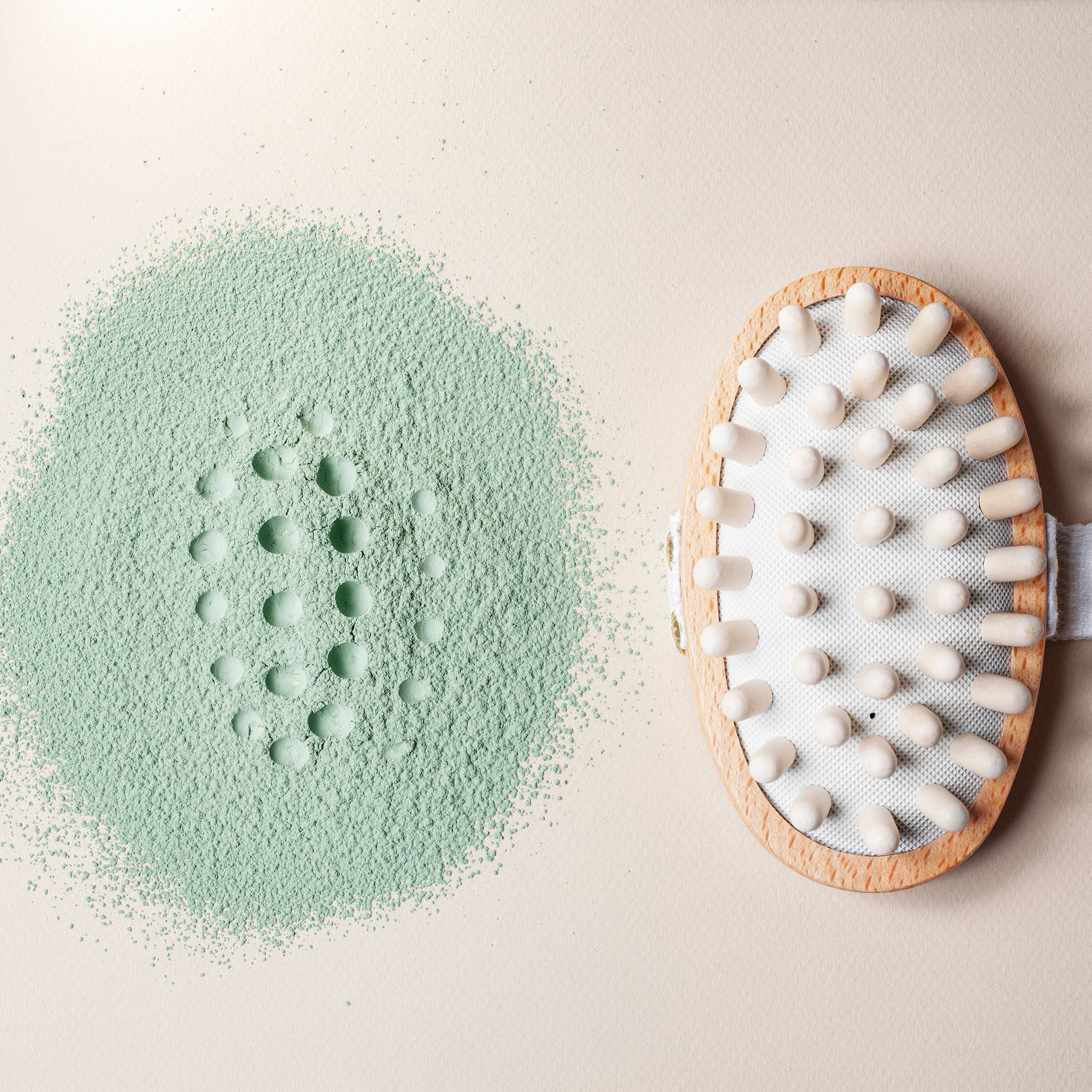 Brosse de massage anti-cellulite