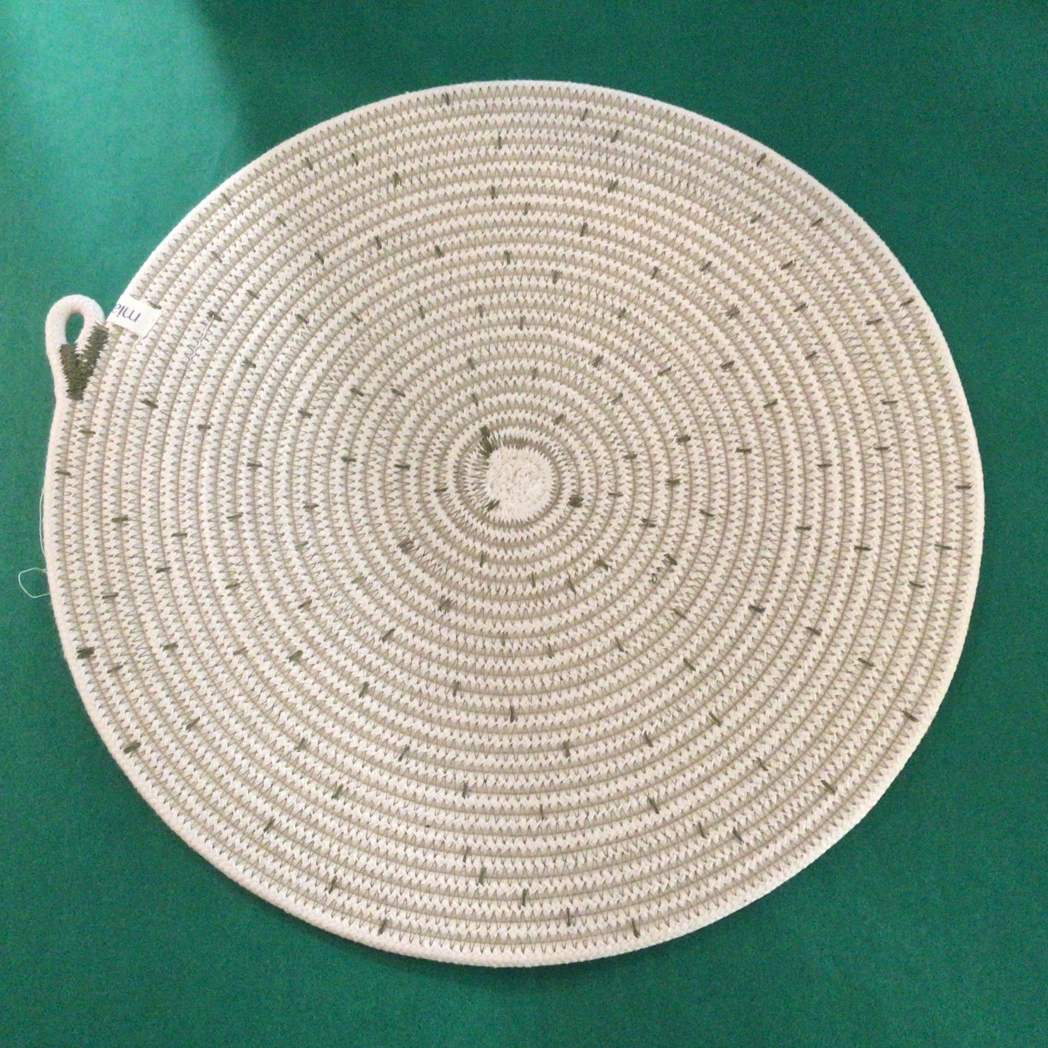 Set de table rond en corde (M)