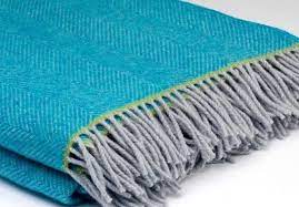 Plaid Collection BELLE turquoise