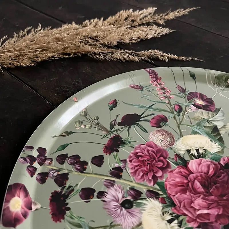 Plateau rond Blossom (Ø38 cm)