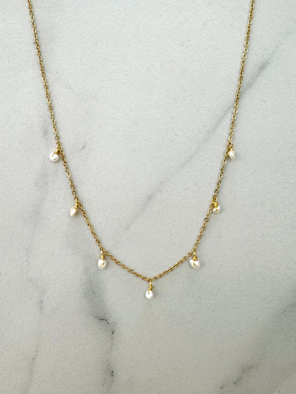 Collier Perles de nacre