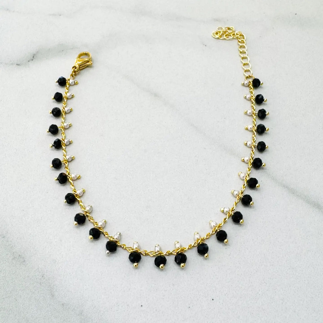 Bracelet  &quot;Kito&quot; noir