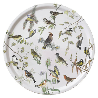 Plateau rond Oiseaux (Ø38 cm)