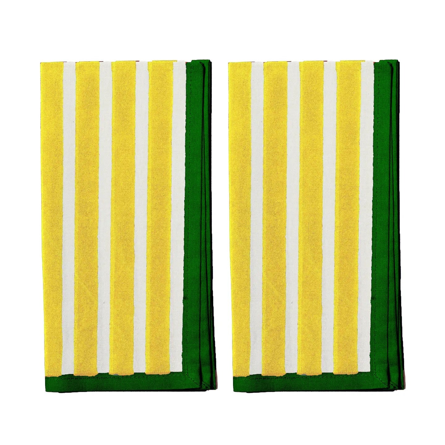 Serviettes de table rayées (Lot de 2)
