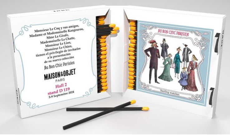 Allumettes "La mode Parisienne"