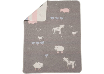 Plaid Bébé &quot;Ferme&quot;