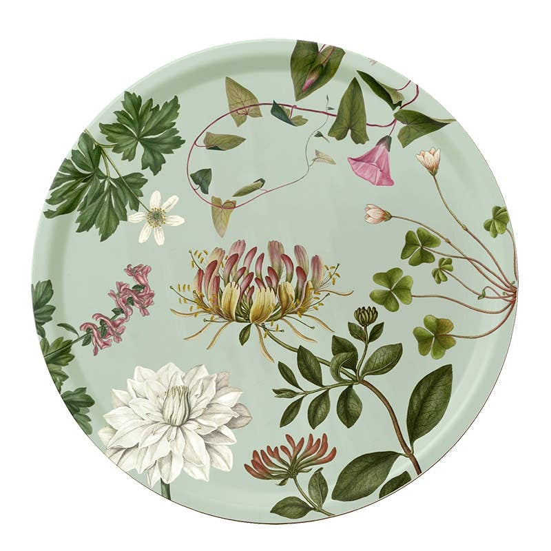Plateau rond Flora Danica (Ø38 cm)