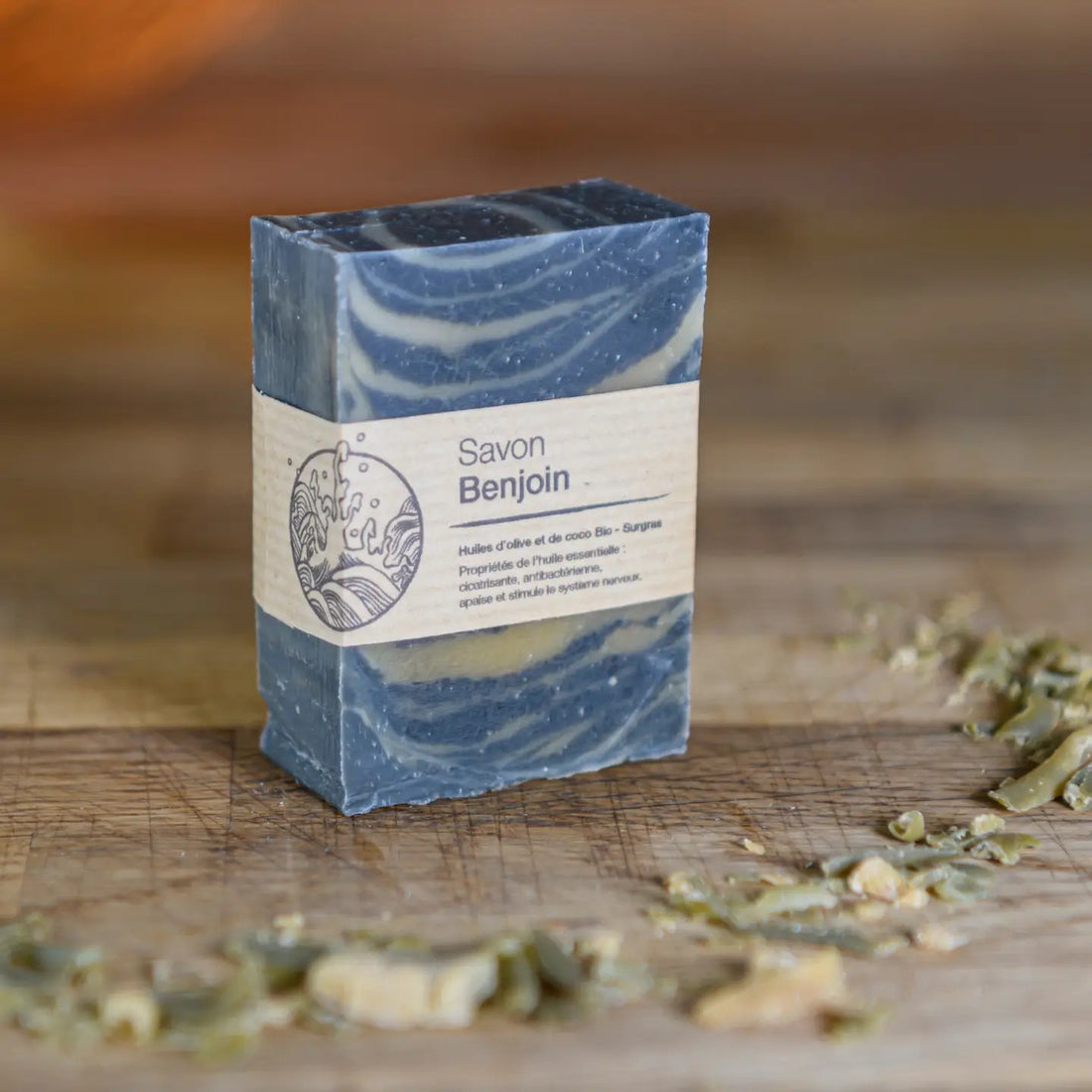 Pain de Savon décoré - Benjoin