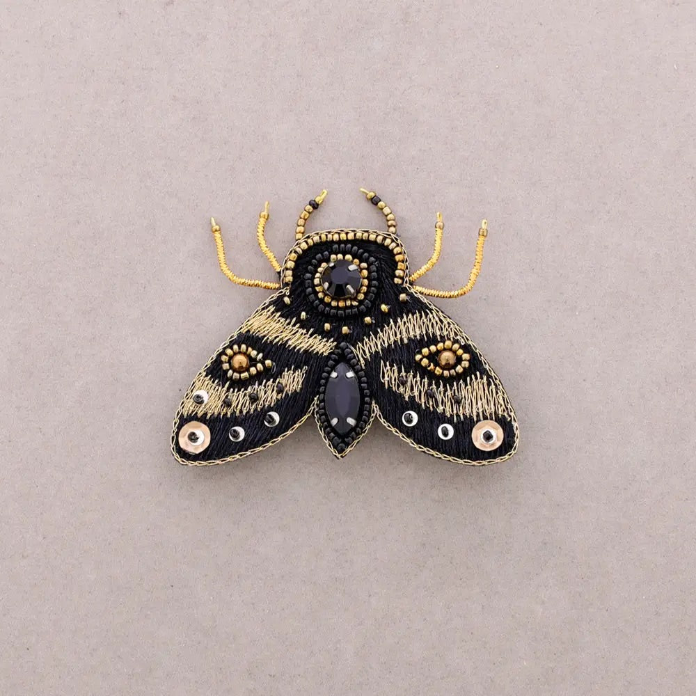 Broche Papillon de nuit