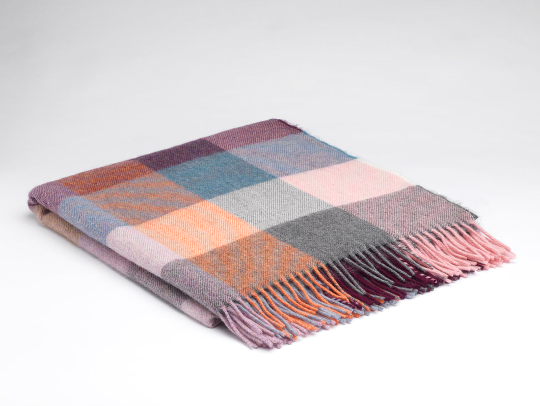 Throw Alpaca White Pearl