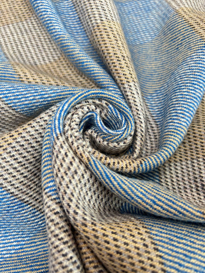 Lambswool Throw Starburst Check