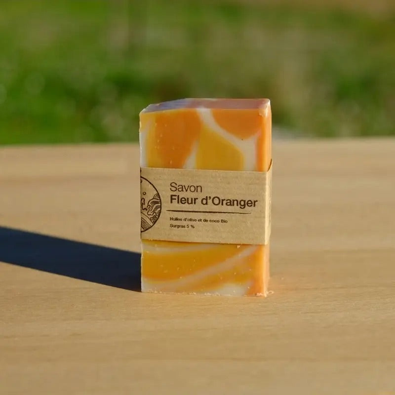 Pain de Savon décoré - Fleur d&