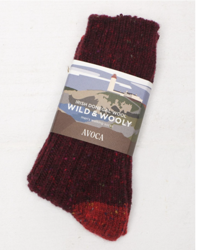 Irish wool socks - men