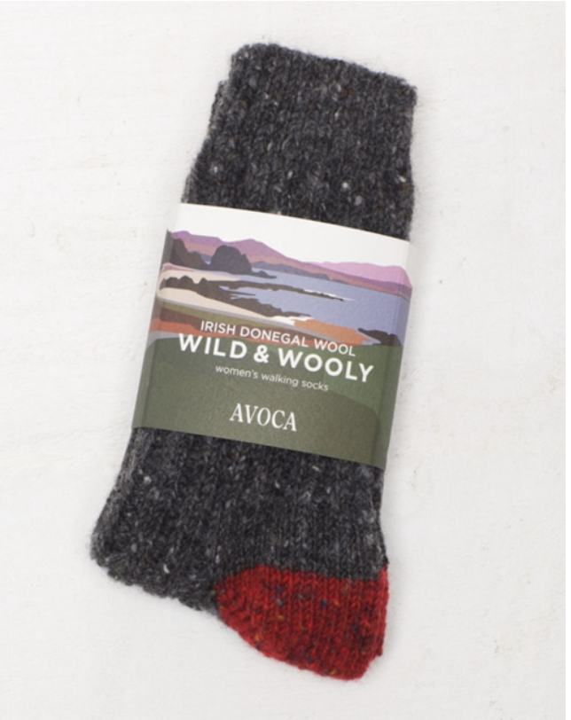 Irish wool socks -women