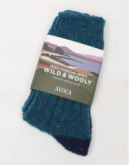 Irish wool socks -women