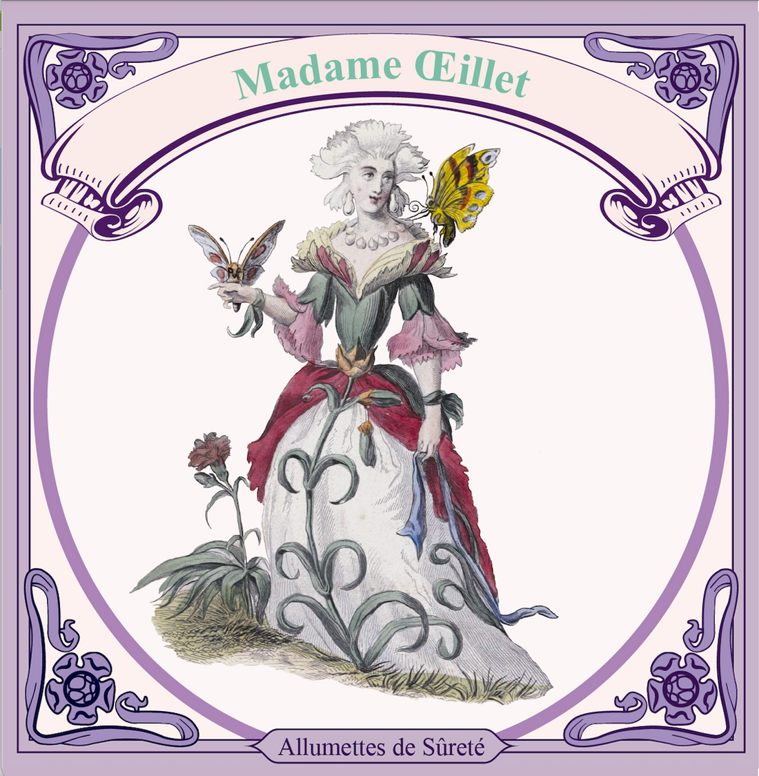 Allumettes "Les Fleurs Animées"