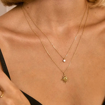 Collier double rang  ETOILE