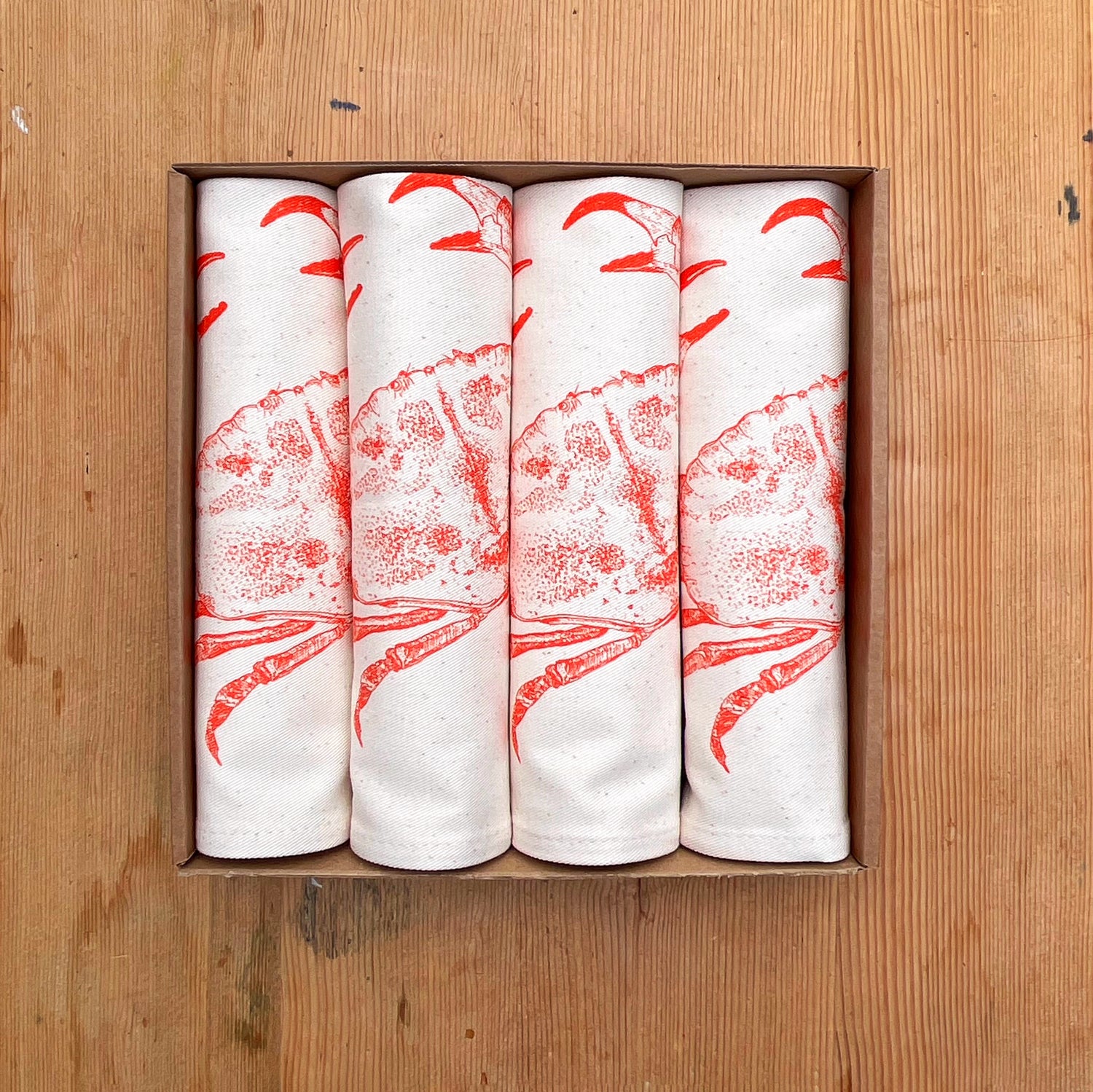 Serviette de table imprimée (Coffret de 4)