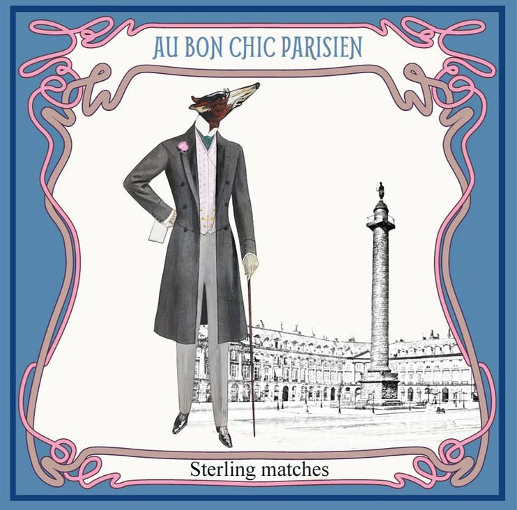 Allumettes &quot;La mode Parisienne&quot;