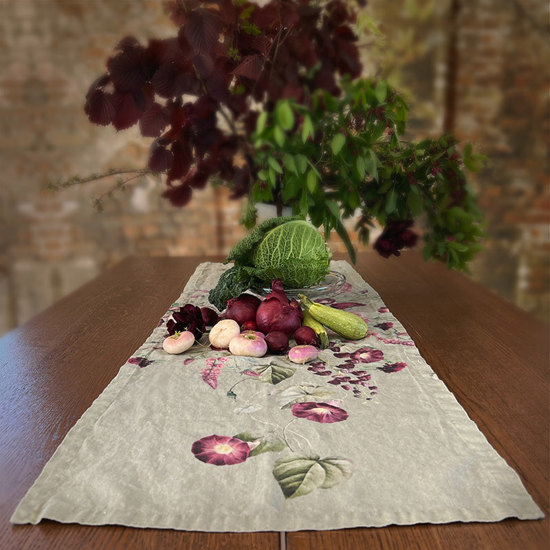 Chemin de Table &quot;Jardin Fleuri&quot;