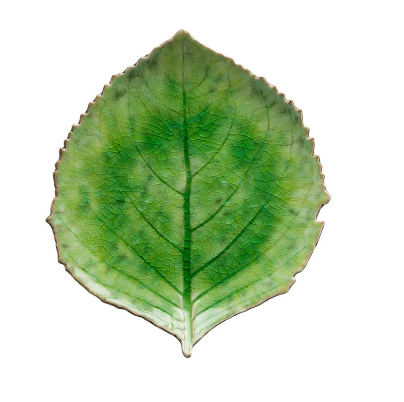 Feuille Hortensia céramique