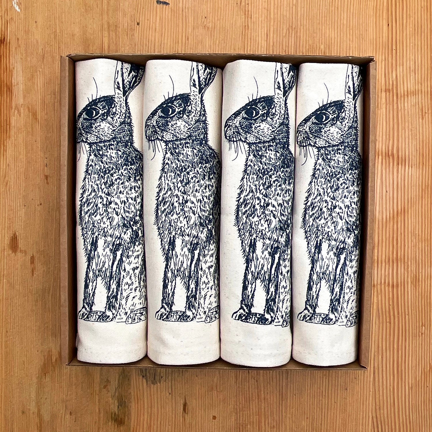 Serviette de table imprimée (Coffret de 4)