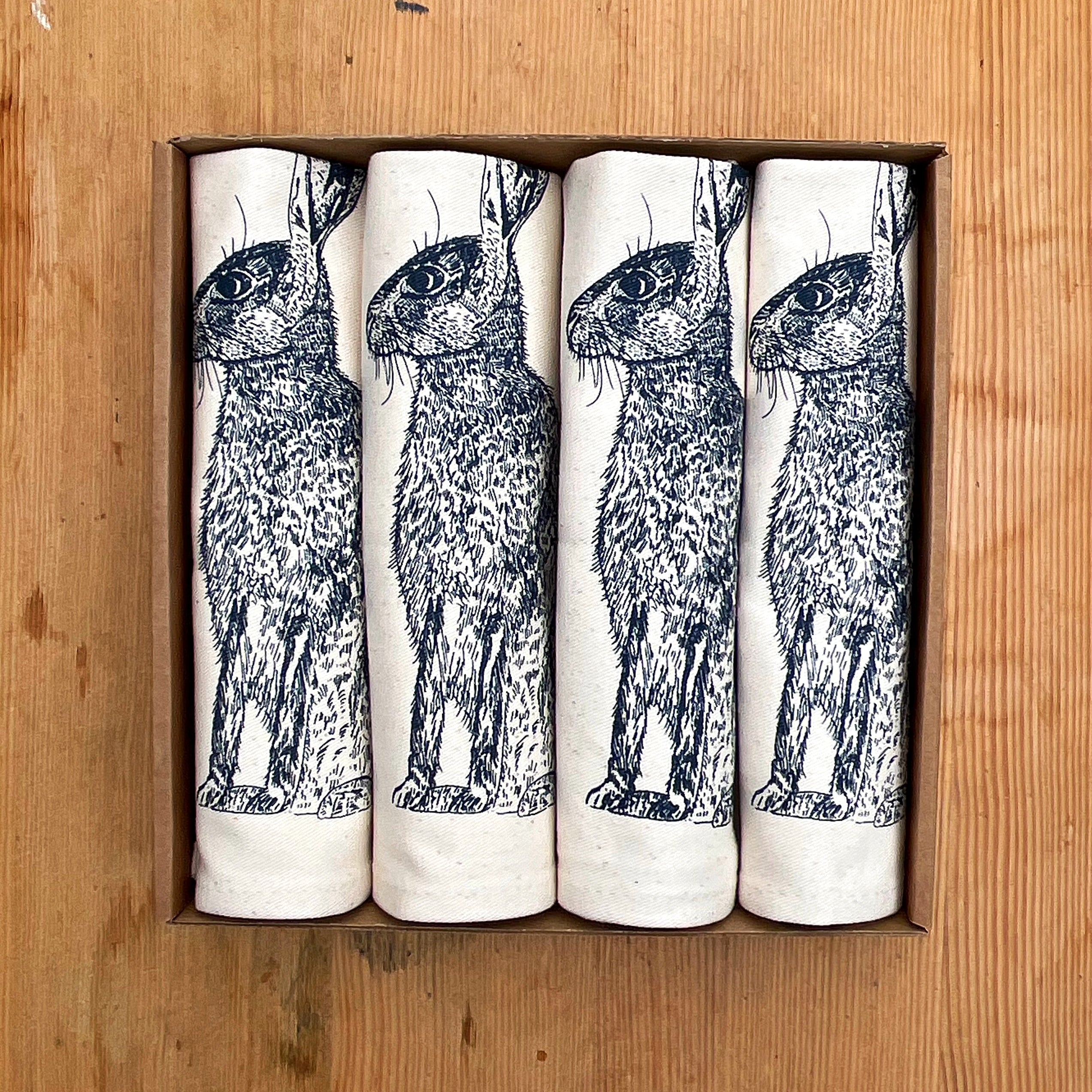 Serviette de table imprimée (Coffret de 4)