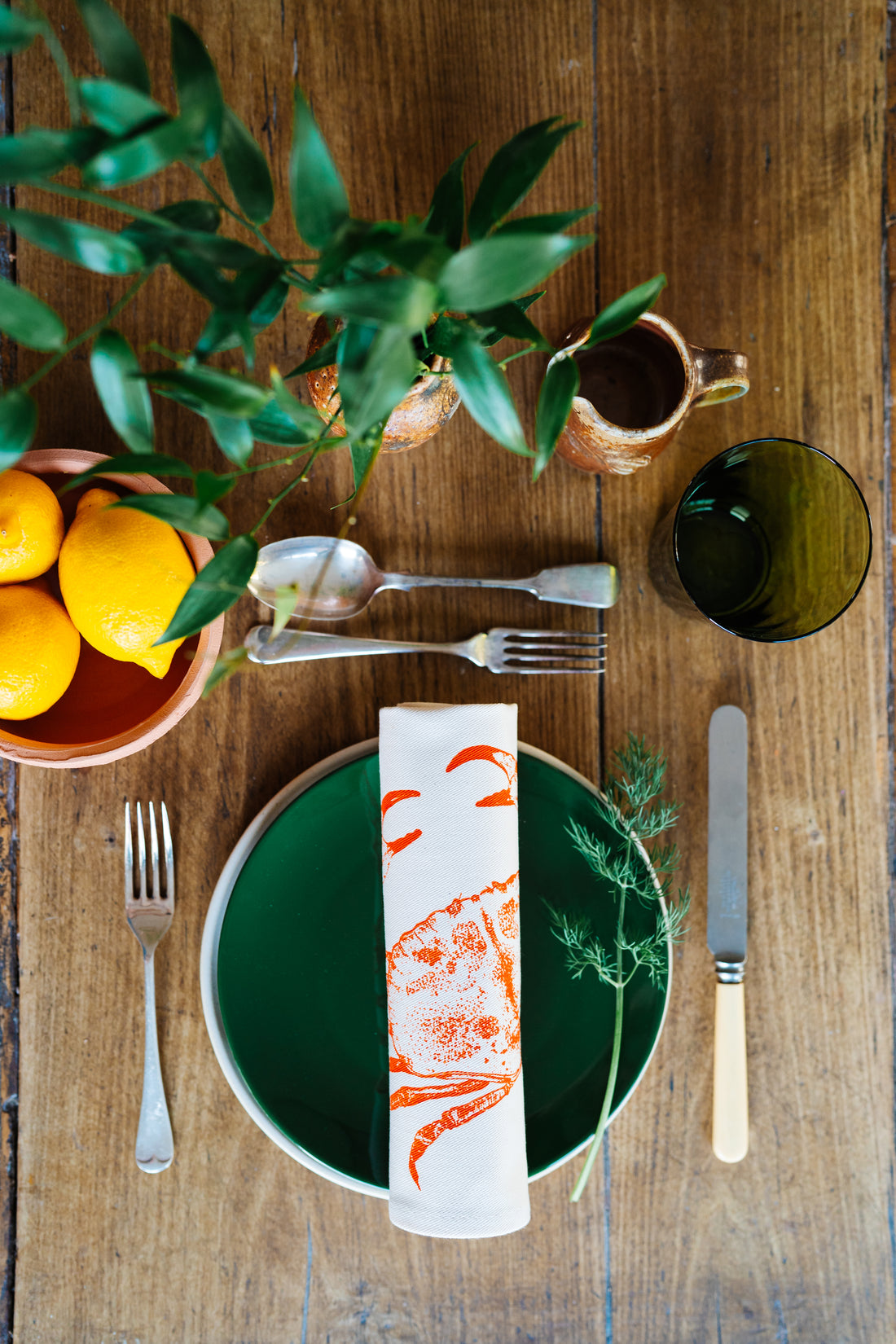 Serviette de table imprimée (Coffret de 4)