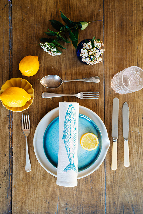 Serviette de table imprimée (Coffret de 4)