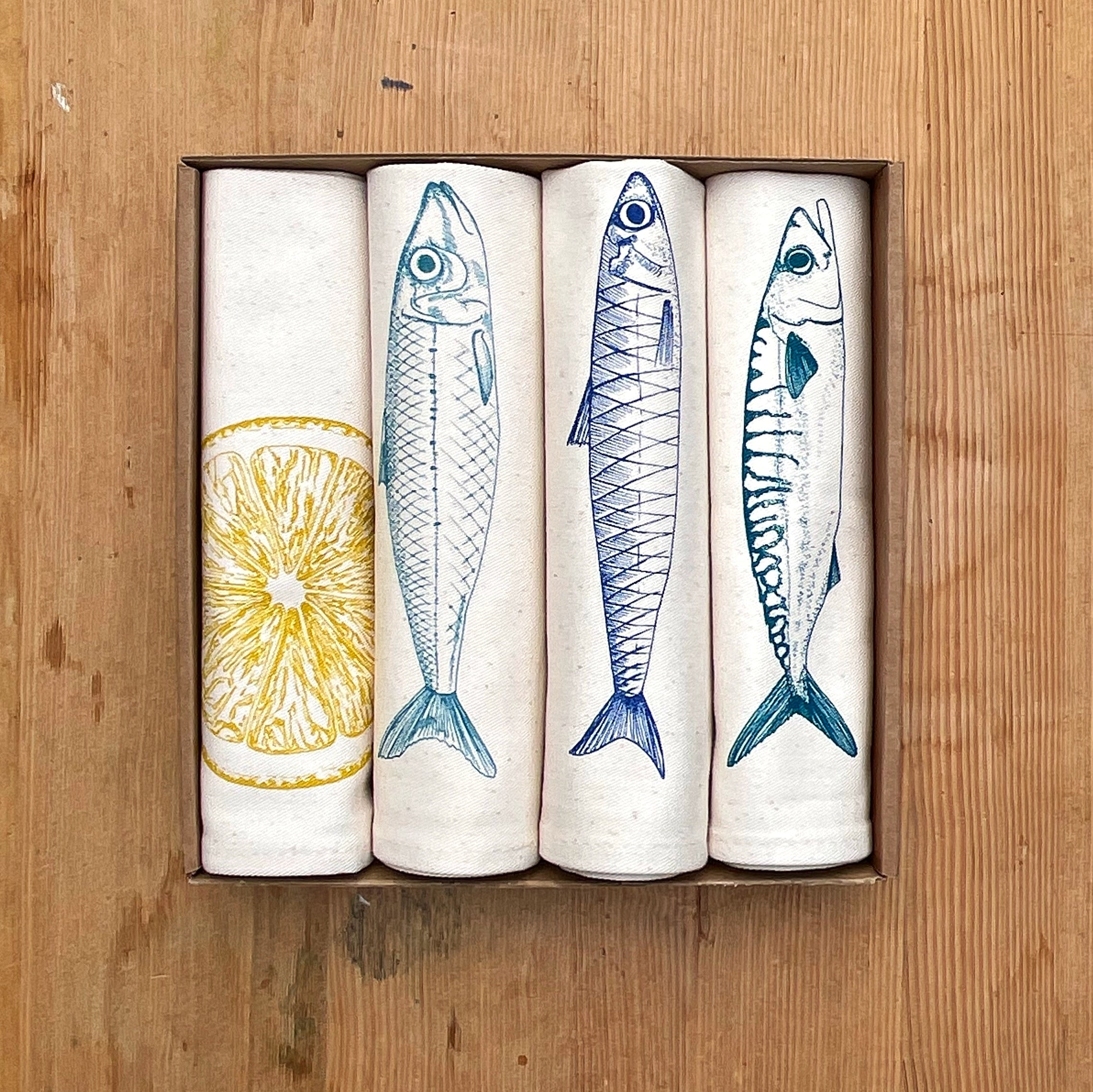 Serviette de table imprimée (Coffret de 4)