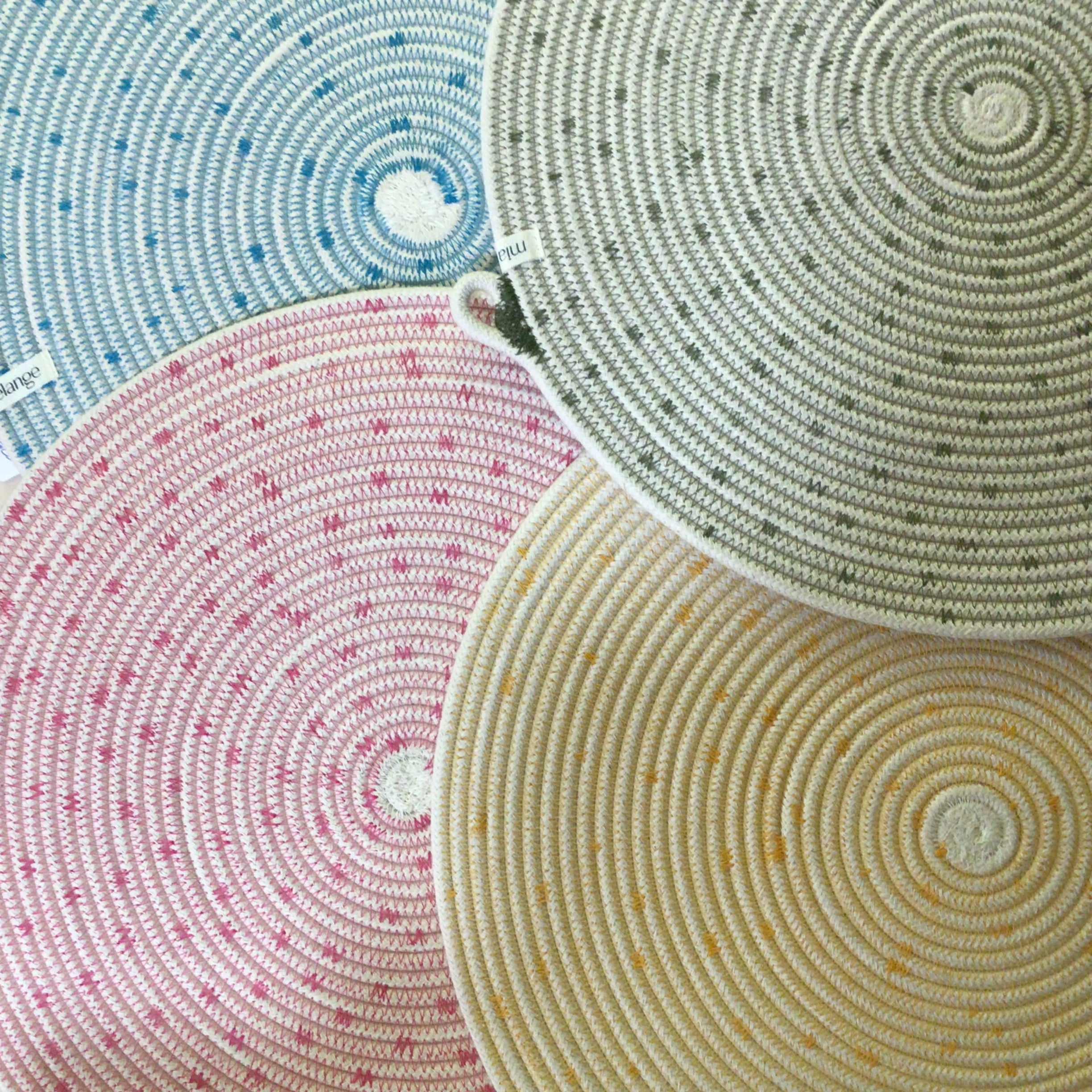 Round rope placemat